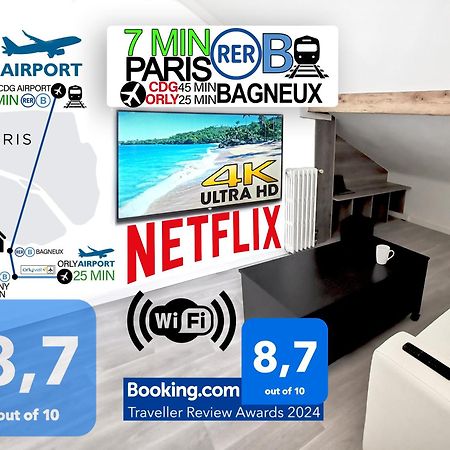 Bagneux Paris Confort Netflix Rer B Екстериор снимка